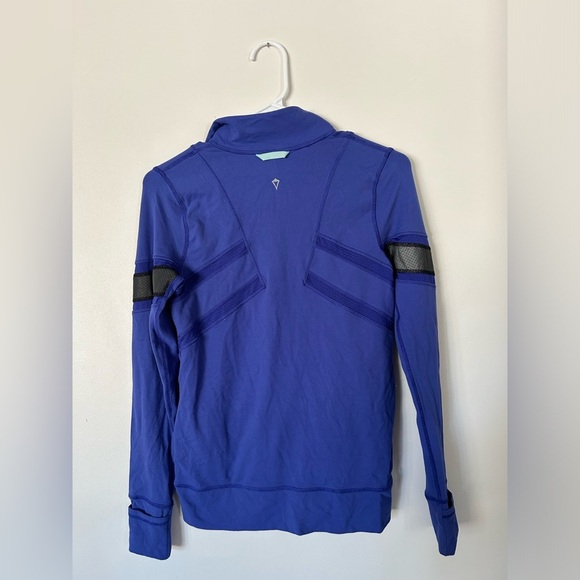 Ivivva Blue Quarter Zip Sweater Size 14 - Picture 10 of 10